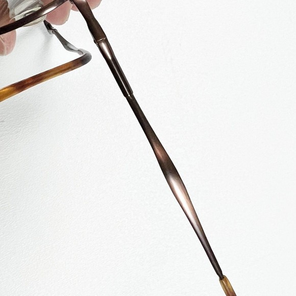 BLUE MOON BM85 Eyeglasses Frame Full Rim Oval 51-19-140 Metal Matte Brown Unisex - Picture 10 of 14